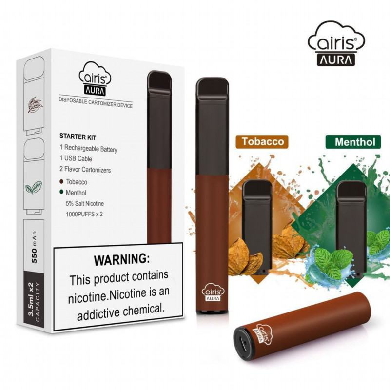 Airis Disposable Vape Bars Airis Aura Kit 900 Puffs