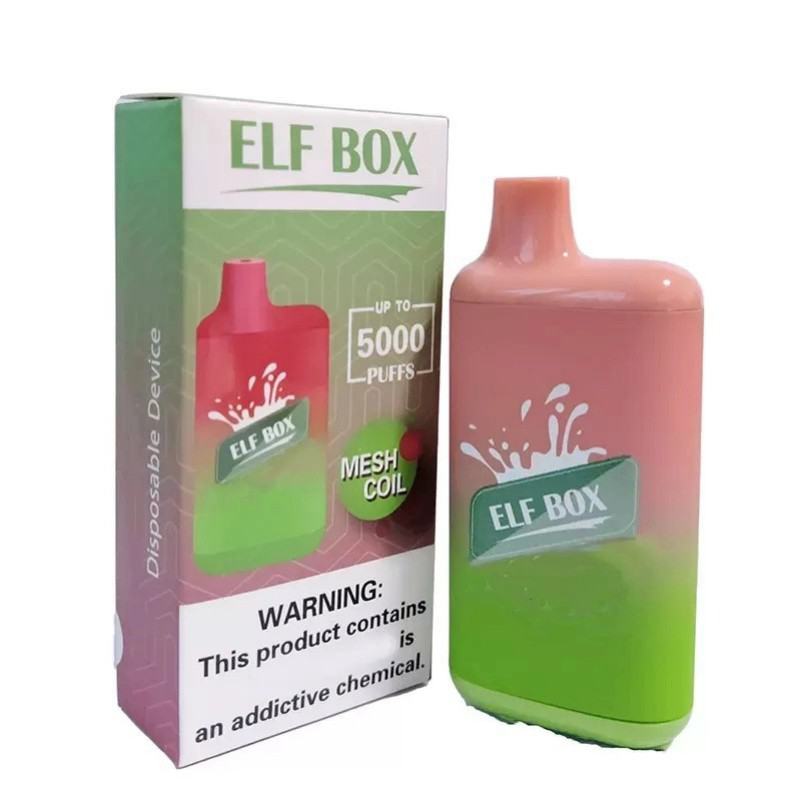 Disposable Vapes Elf Box 5000 Puffs