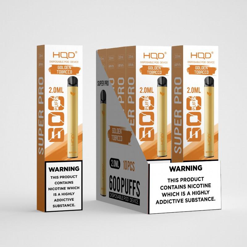 Hqd Super Pro 600 Puffs Pen Vape