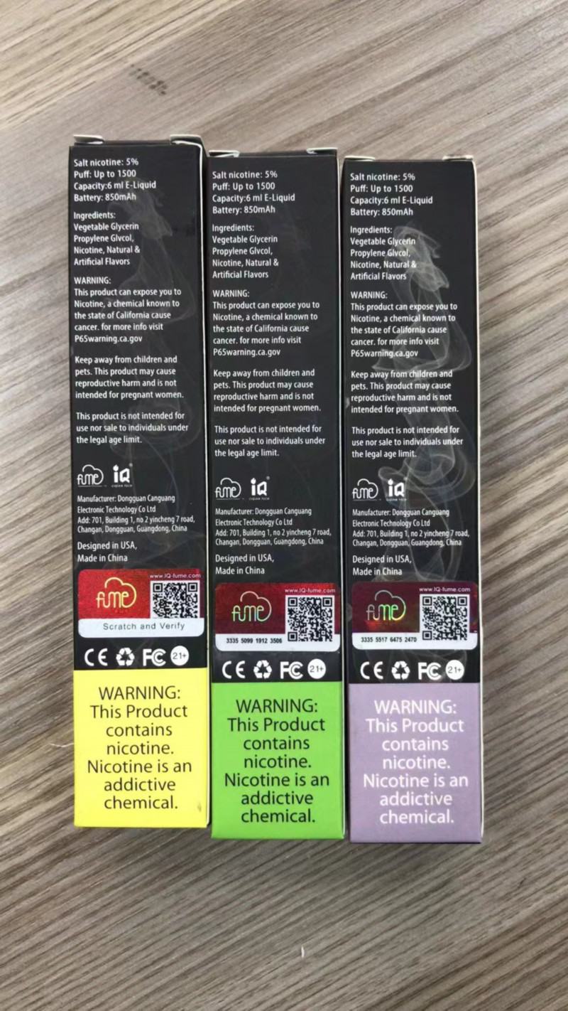 Fume Extra 1500 Bars