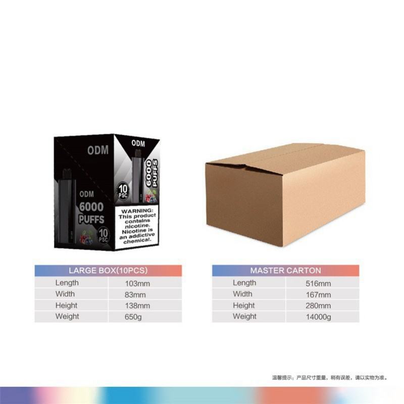 Vape Pens OEM T37 6000 Puffs