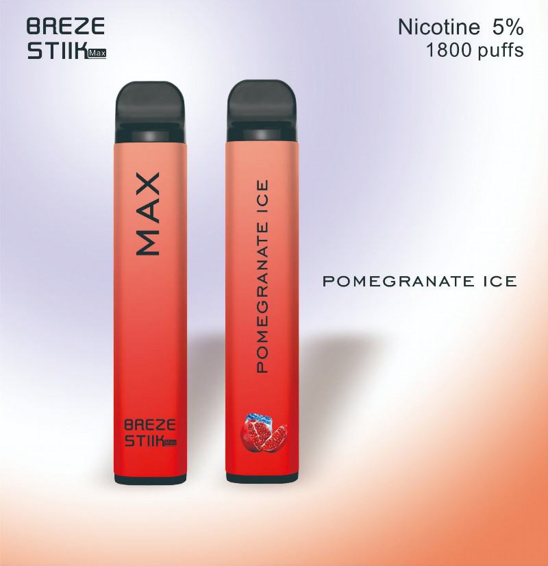 Disposable Breze Vapes Breze Stiik Max 1800 Puffs