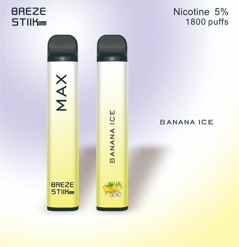 Disposable Breze Vapes Breze Stiik Max 1800 Puffs