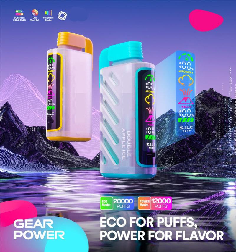 zbood Vazol Gear Power 20000 12000 Puffs