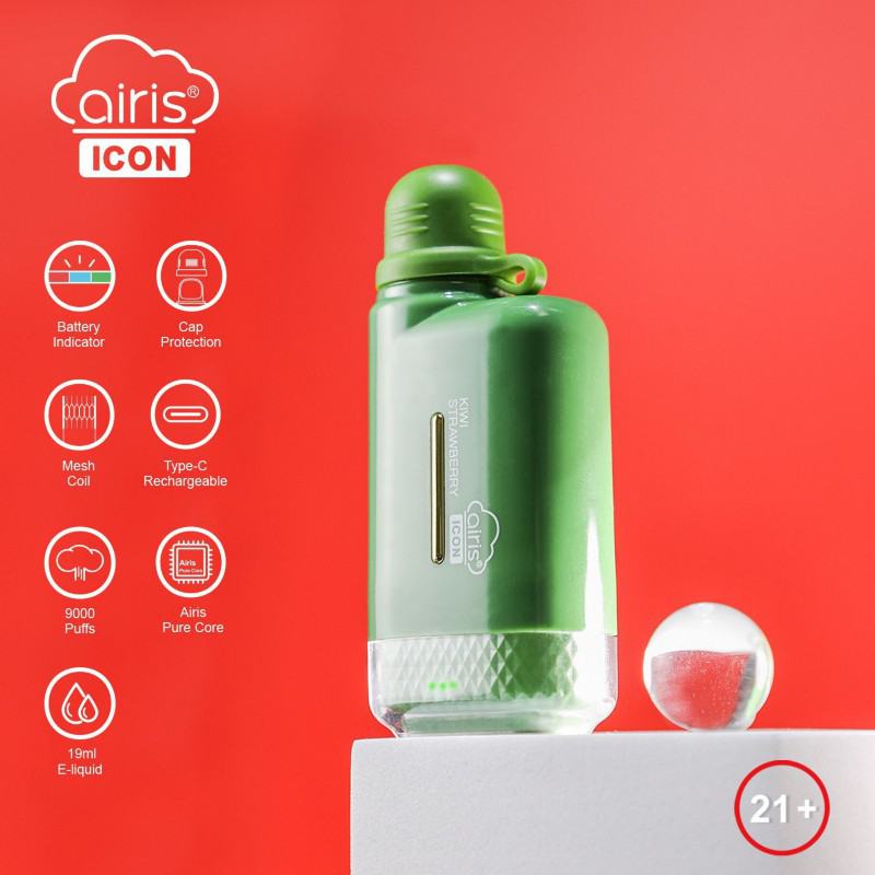 Icon Airis Icon 9000 Puffs Disposable Smooth Hit Vape