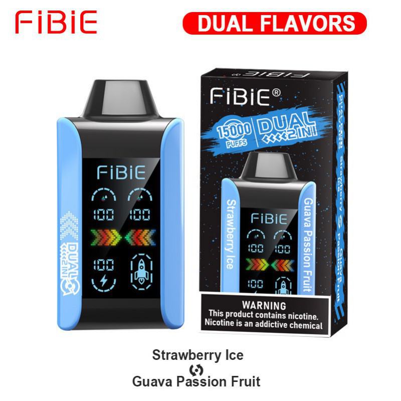 FIBIE Fibie Dual Flavors 15000 Puffs Disposable Big Hit Vape