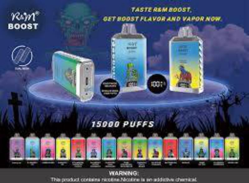 Disposable Vapme, Maskking, Vazol, RandM. Messi Rm Boost 15000 Puffs