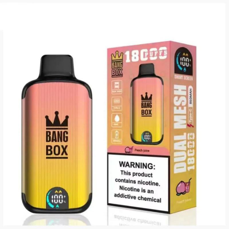 Disposable Bang E-cigarette King 18000 12k Puffs Nicotine