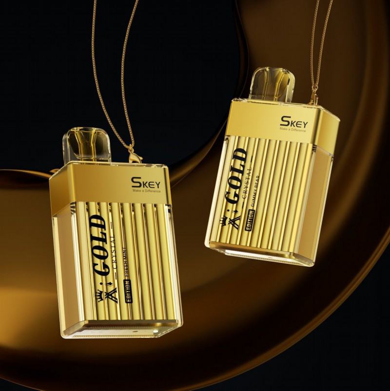 Skey/OEM Gold Crystal Hits Vape