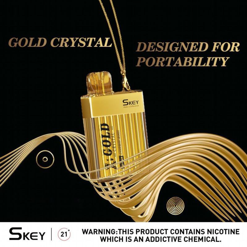 Skey/OEM Gold Crystal Hits Vape