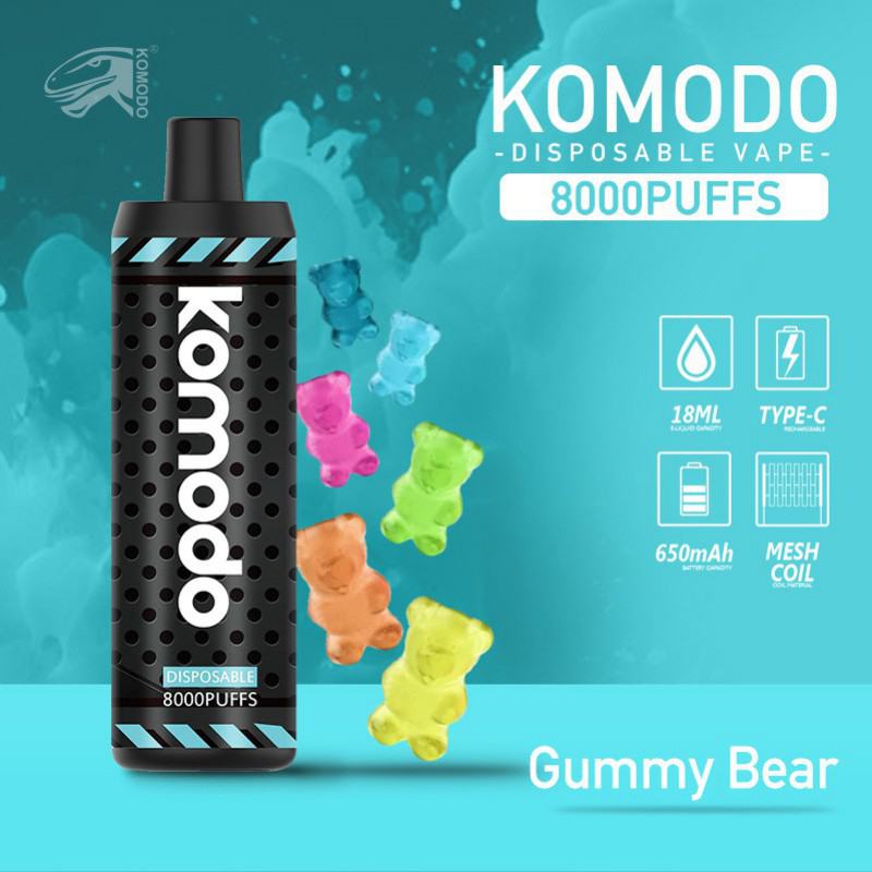 Disposable komodo E-cigarette C31 Nicotine
