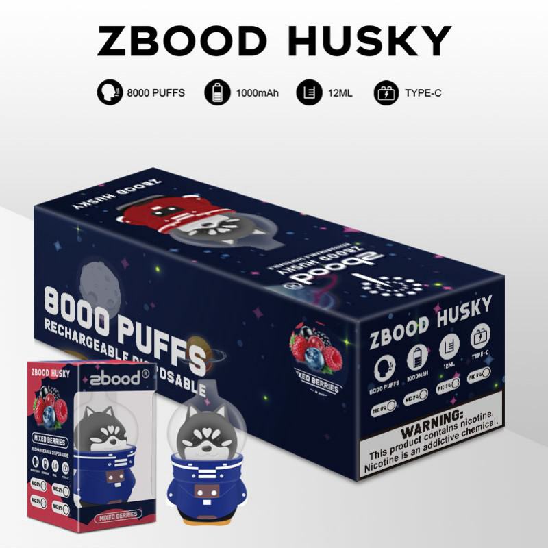 zbood Zbood Husky Big Hit Disposable Vape
