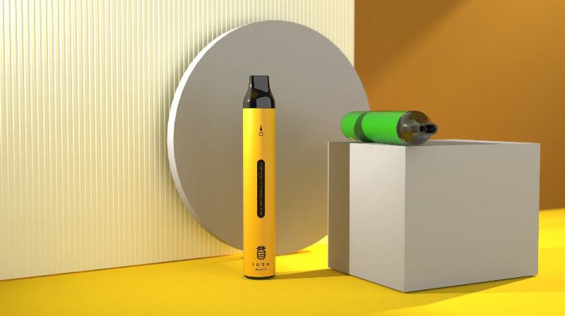 AMANOO Electronic 2x1000 Puffs Disposable E-cigarette Nicotine