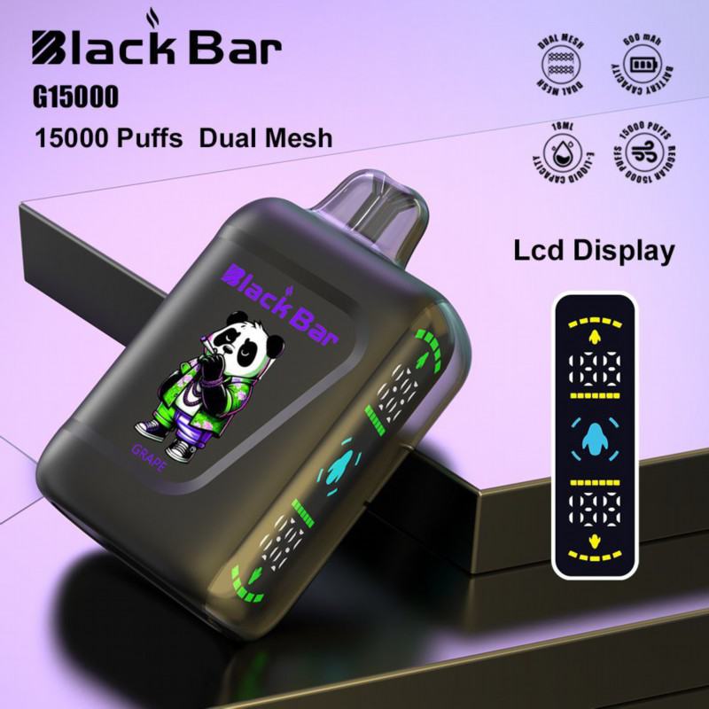 Black & Custom Logo G 15000 Puffs Disposable Vape Brands