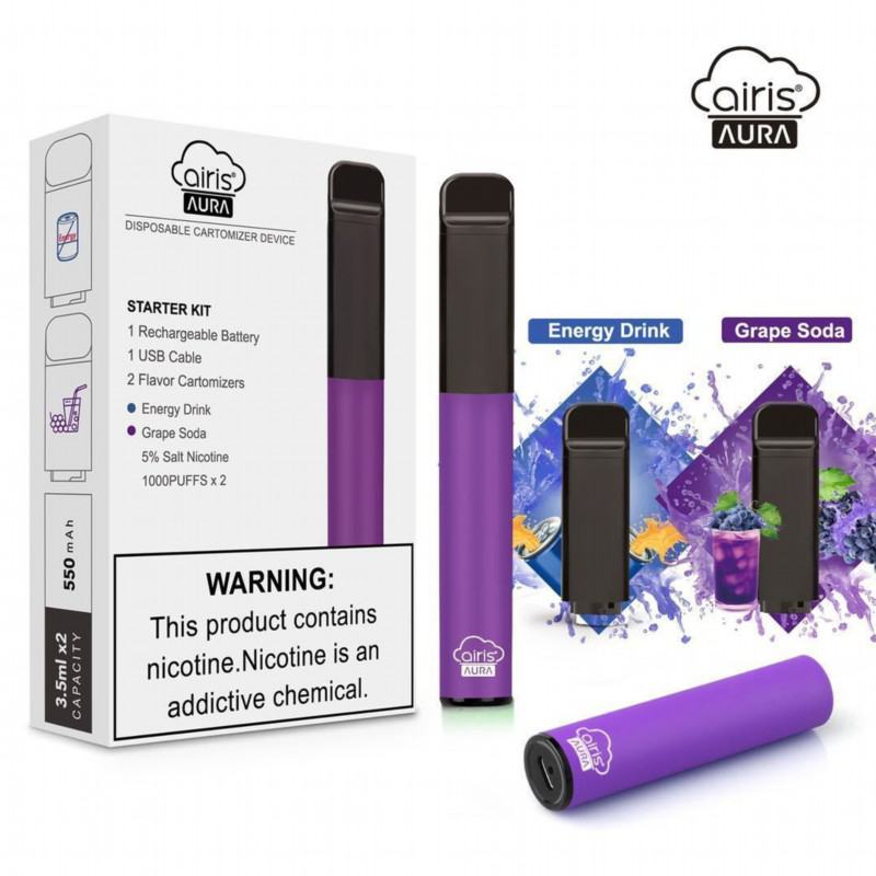 Airis Bars Airis Aura Disposable Cartomizer 1000 Puffs