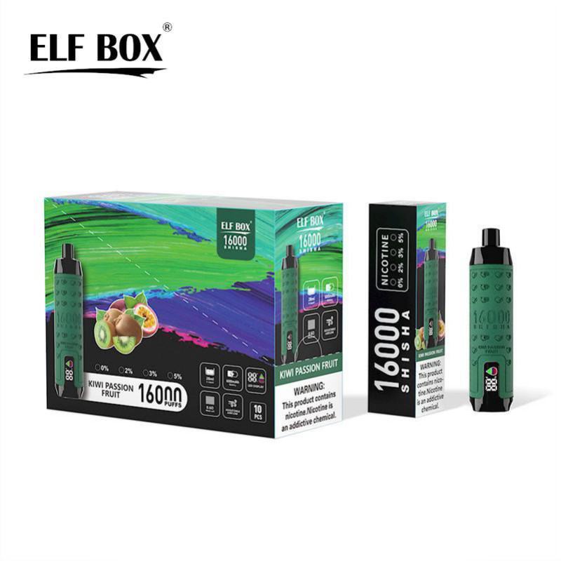 Customized Pen Elf Box Shisha 16000 Hits Vape Puffs