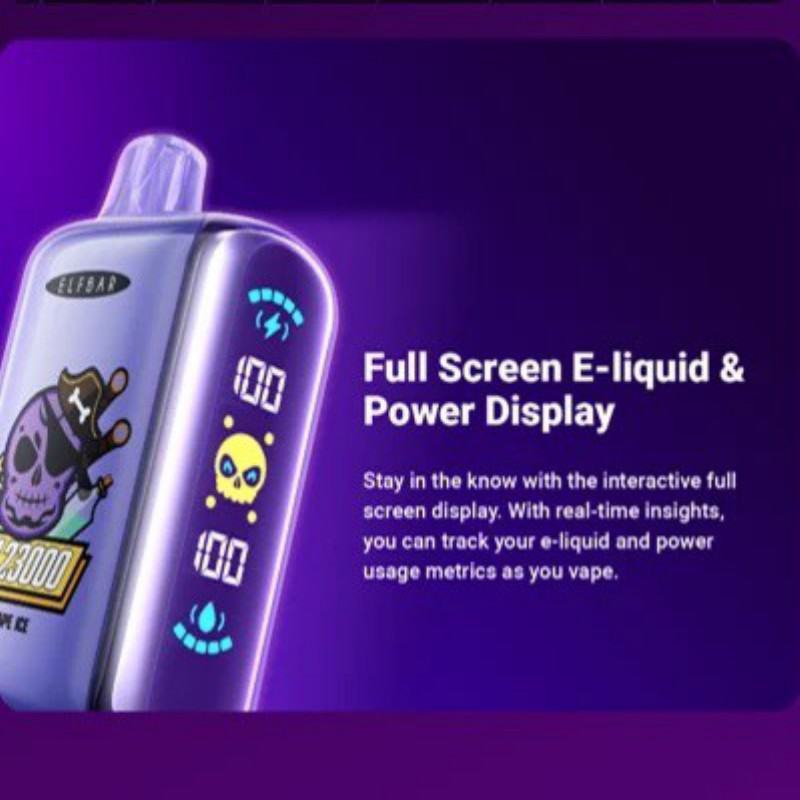 Puff Elf Gh 23000 Puffs Electronic Cigarette