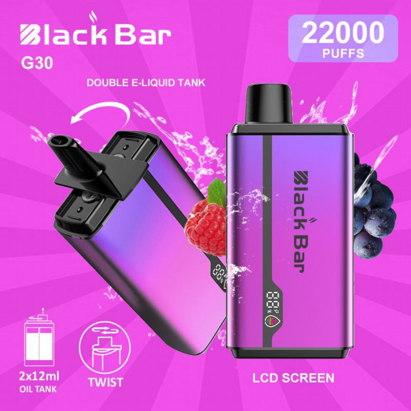 Disposable Vape Brands Black & Custom Logo G30