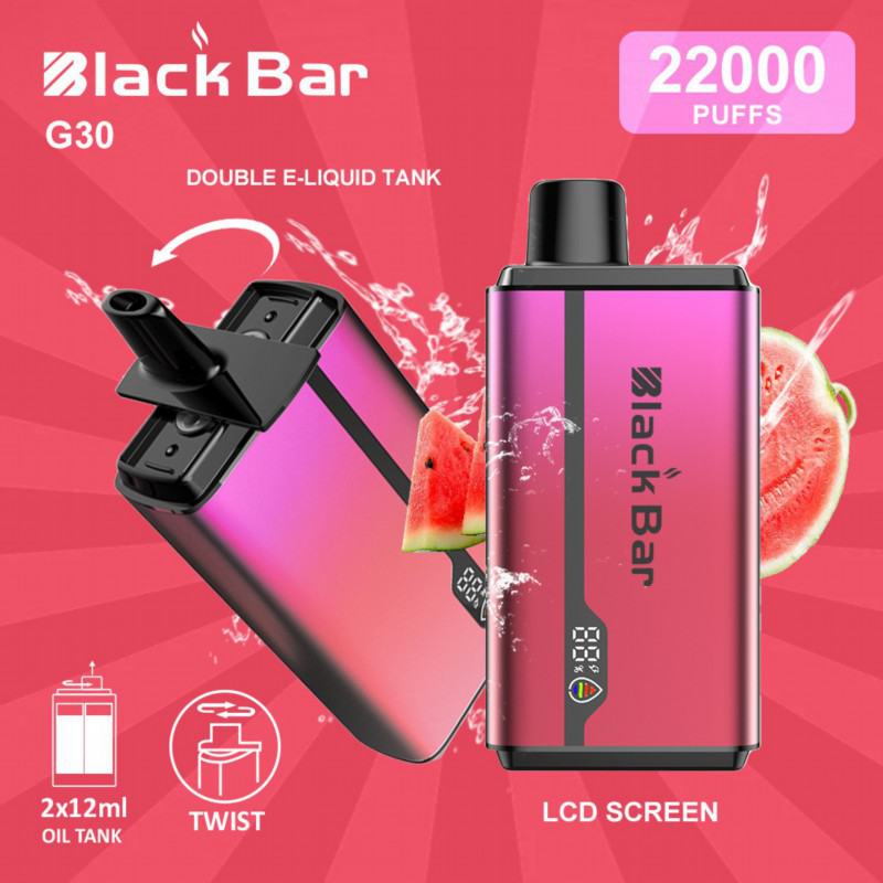 Disposable Vape Brands Black & Custom Logo G30