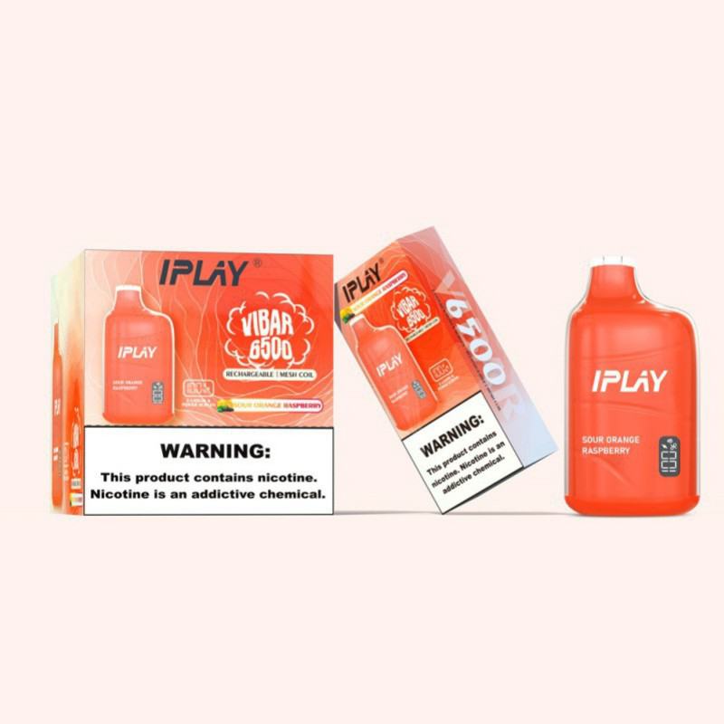Iplay Vi  Wape 6500 Puffs Disposable Big Hit Vape