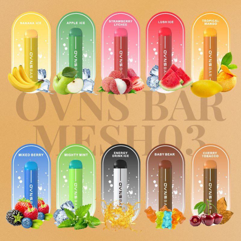 OVNS Pens Ovns Mesh03 800 Puffs Hits Vape Puffs