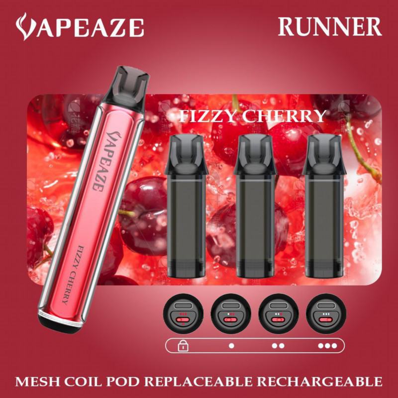 AZE & Support Customization Runner 1000 Puffs Disposable Vape Device