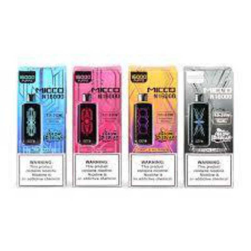 Wga Disposable Vape Micco N16000 3flavoursmix3in130k30ml36ml4flavours4p Puffs Brands