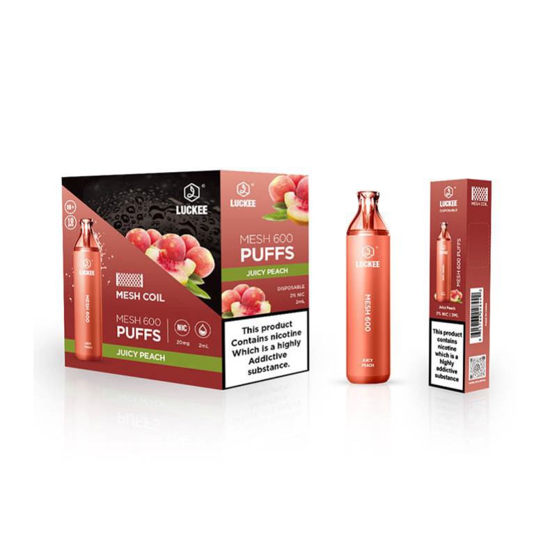 Luckee Mesh 600 Vape Big Puff Pens Plus