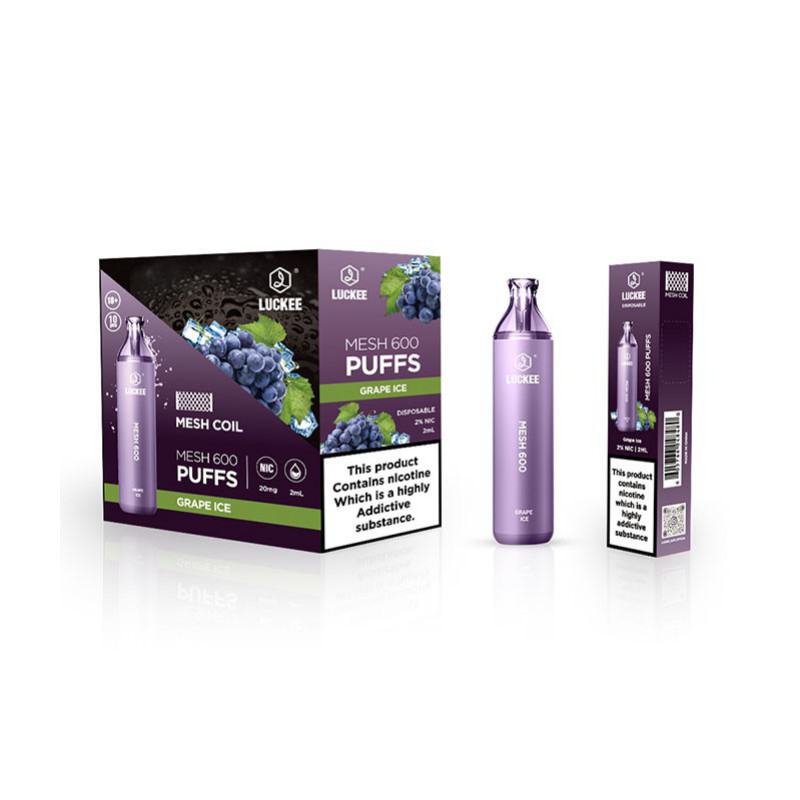 Luckee Mesh 600 Vape Big Puff Pens Plus