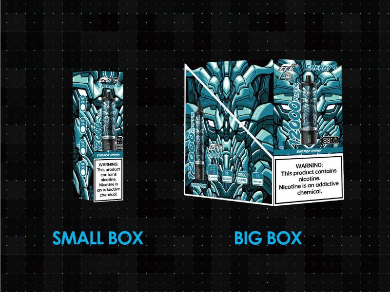 Disposable Energy Kk 9 12000 Puffs E-cigarette Nicotine