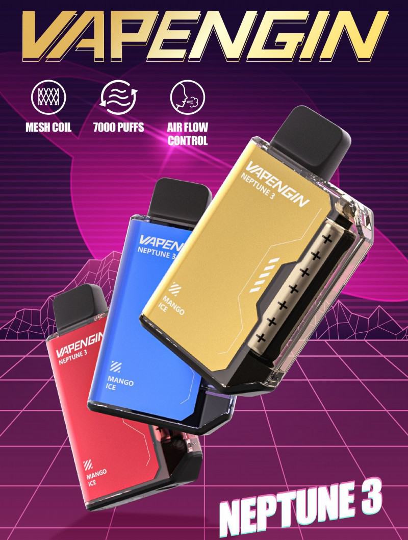 Dig Vapengin Neptune 3 7000 Puffs Vape Pens