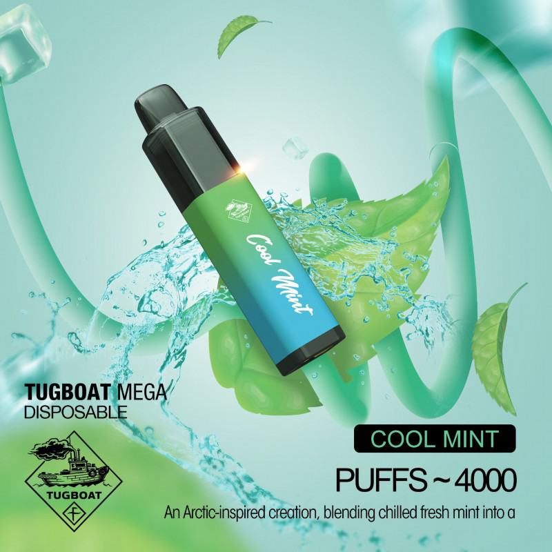 TUGBOAT Puff Tugboat Mega 4000 Puffs Disposable E-cigarette