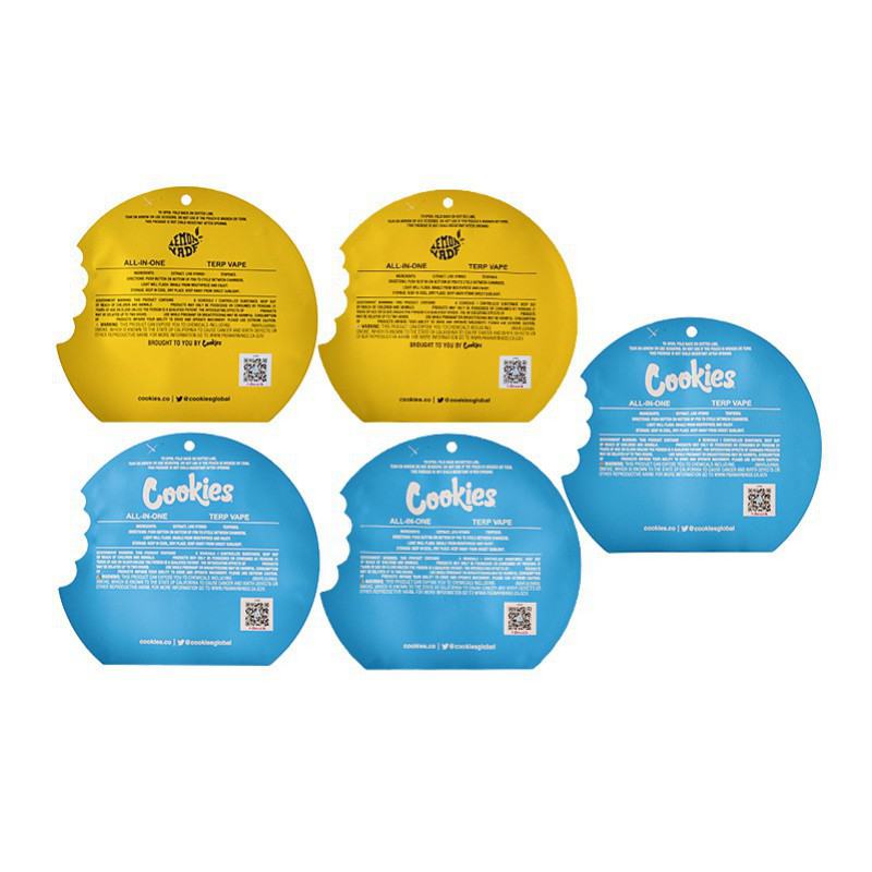 Lipufu Disposable Vapes 1ml+1ml Cookies