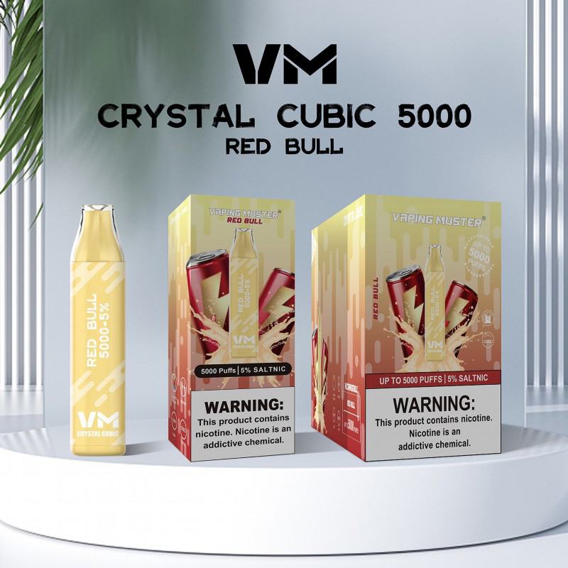 Niimoo Vmcrystal Cubic 5000 Puffs Disposable Smooth Hit Vape