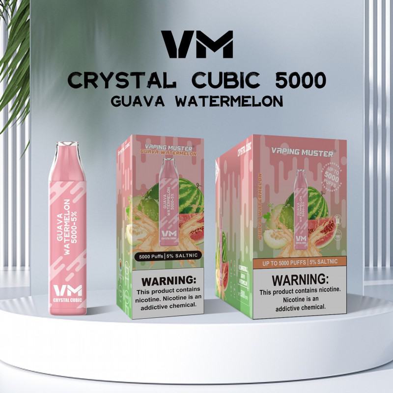 Niimoo Vmcrystal Cubic 5000 Puffs Disposable Smooth Hit Vape
