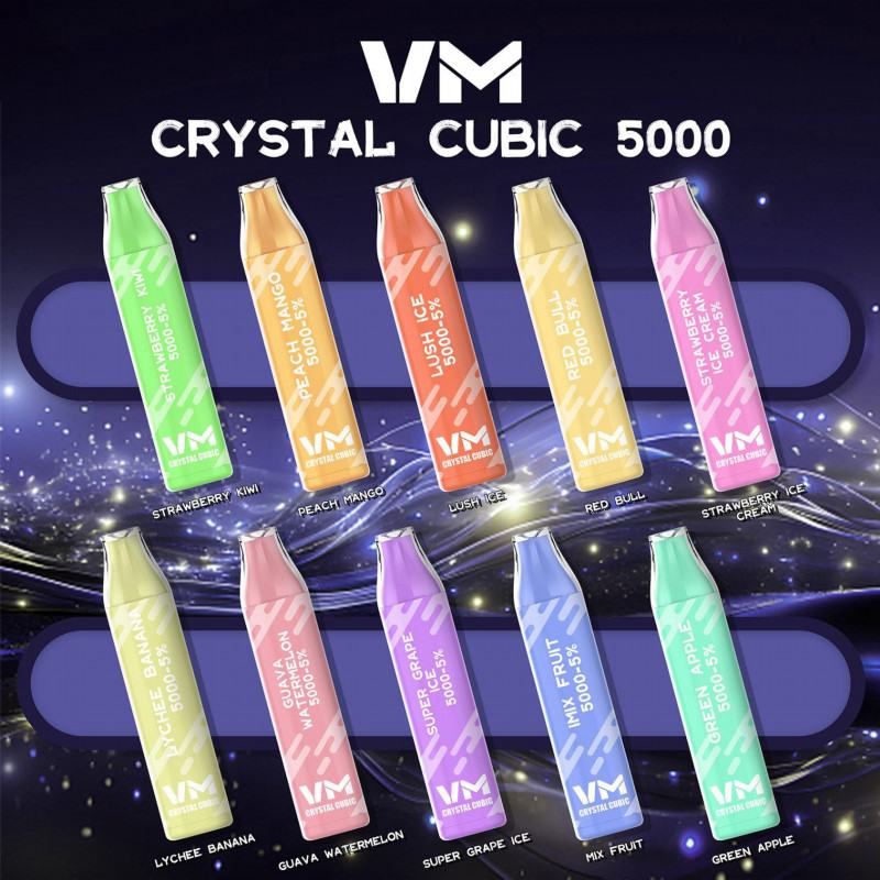 Niimoo Vmcrystal Cubic 5000 Puffs Disposable Smooth Hit Vape