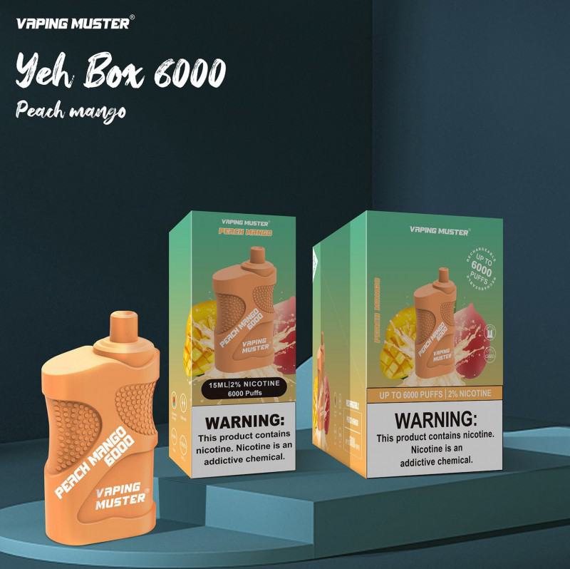 Vaping Muster Vape Ndybox 6000 Puffs