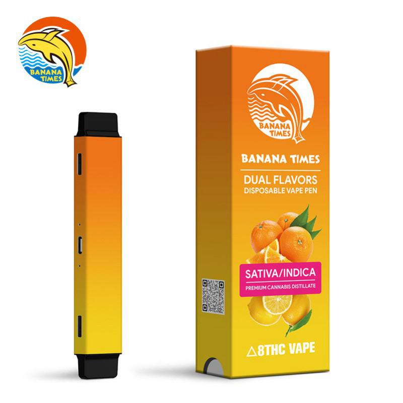 Banana Times Disposable Vape Pens Twin Pod Thick Oil