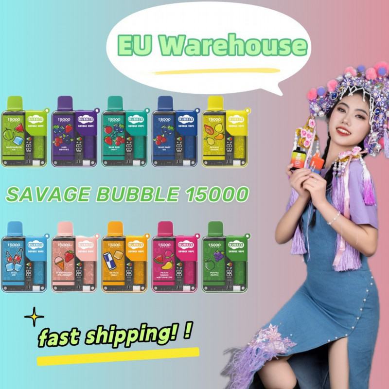  Bar Vape Savage Bubble 15000 10000 Puffs