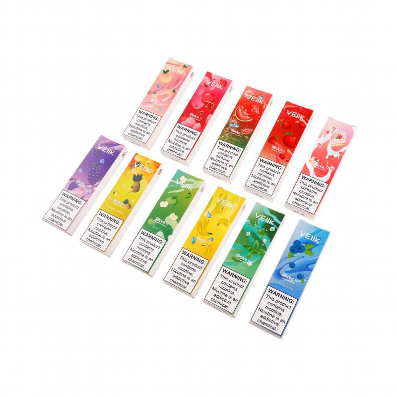 VEIIK Bar Veiik Micko Pie 600 Puffs Hits Vape Puffs