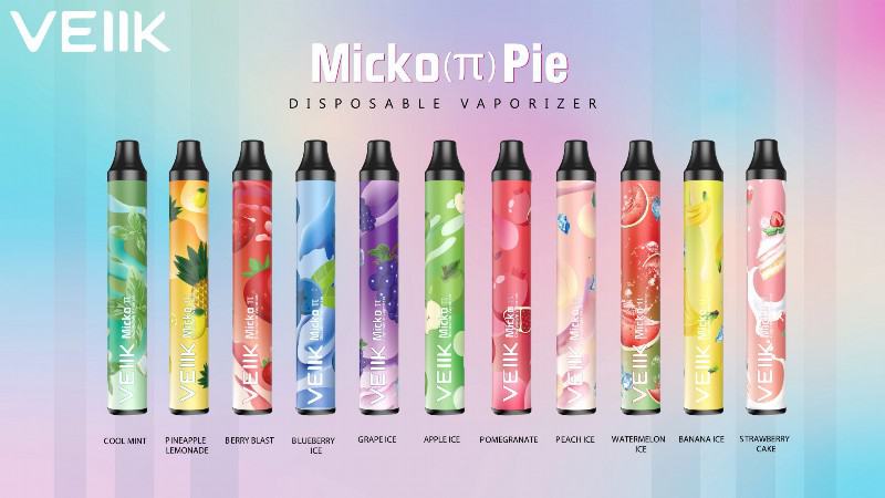 VEIIK Bar Veiik Micko Pie 600 Puffs Hits Vape Puffs