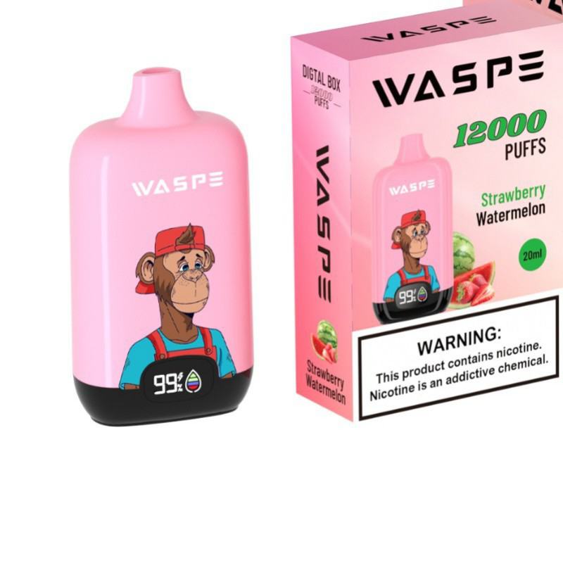 Disposable Waspe E-cigarette 12kmonkey 15000 Puffs Nicotine