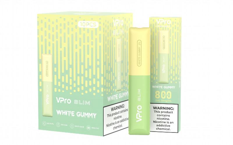 zbood Disposable Vape Brands Vpro Slim 800