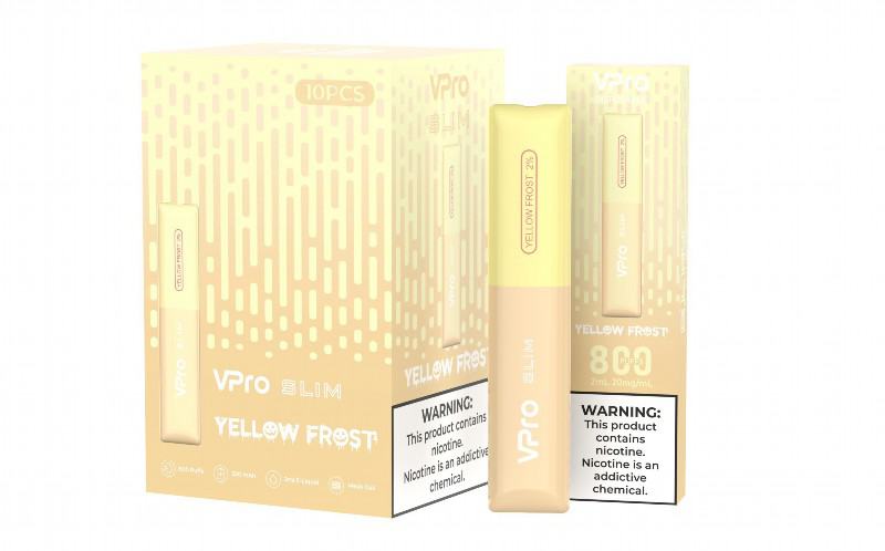 zbood Disposable Vape Brands Vpro Slim 800