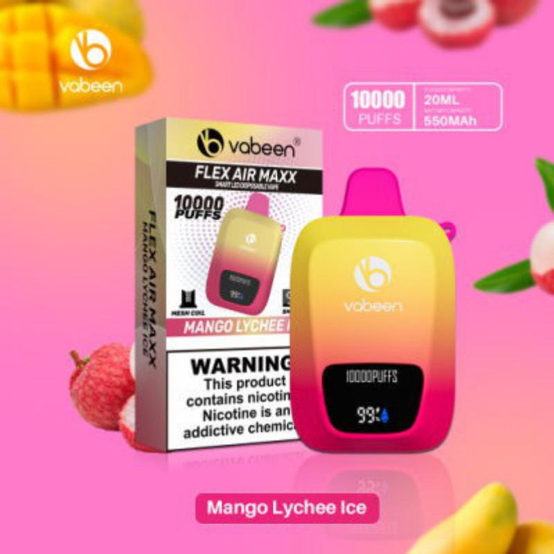 Disposable Vabeen Vape Pen Vabeen Flex Air Maxx 10000 Puffs