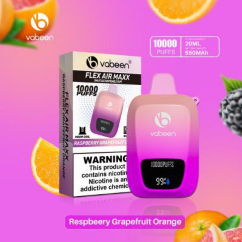 Disposable Vabeen Vape Pen Vabeen Flex Air Maxx 10000 Puffs