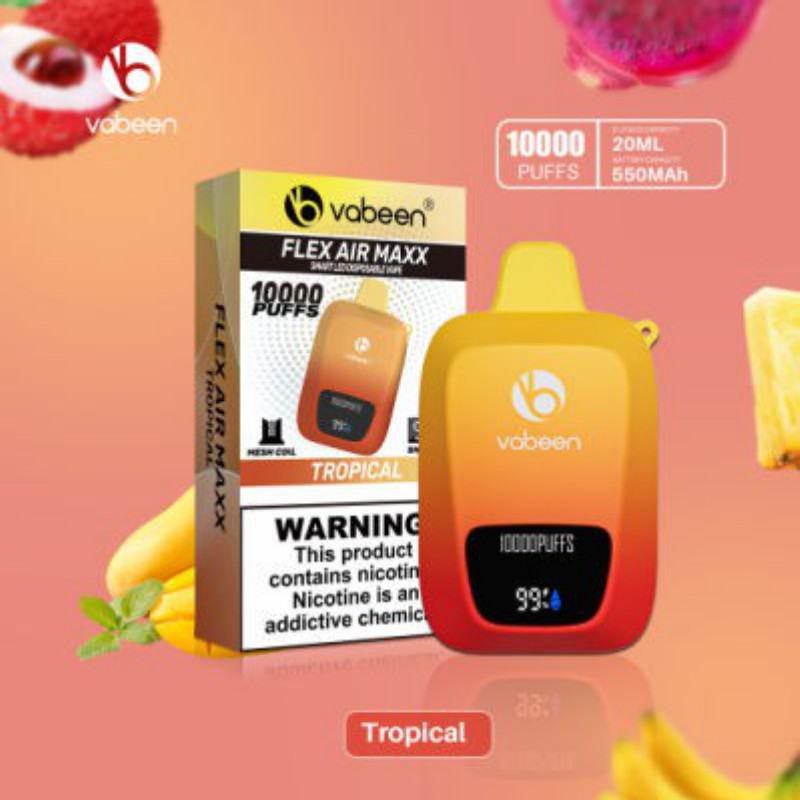 Disposable Vabeen Vape Pen Vabeen Flex Air Maxx 10000 Puffs