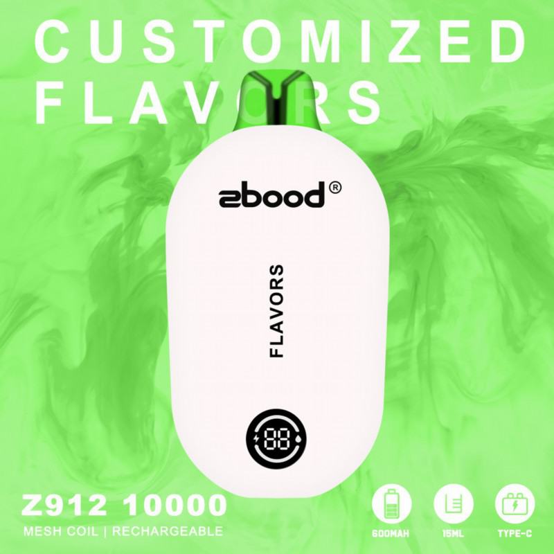 zbood Zbood Z912 10000 12000 Puffs Boxes