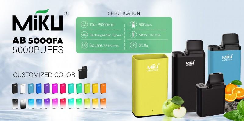 Miku Ab5000fa1710 Disposable Vape Pod