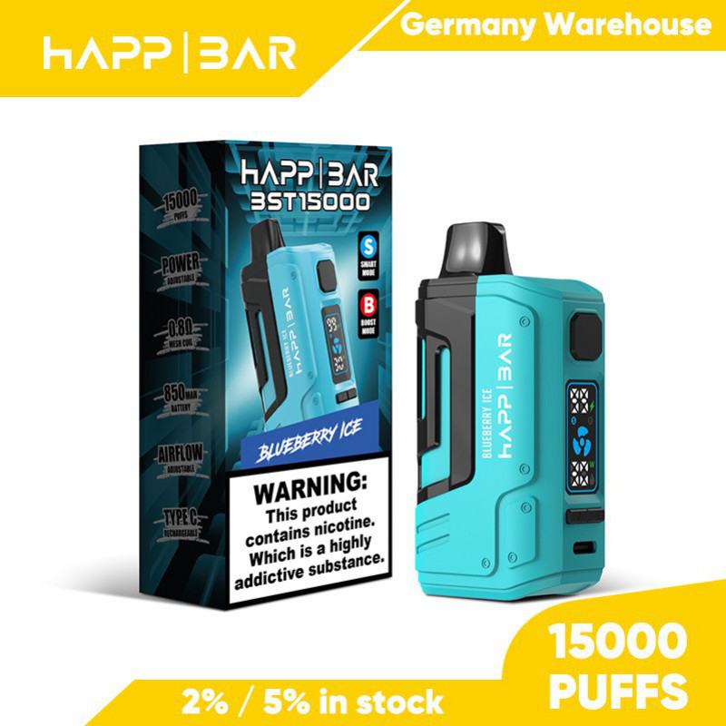 Disposable Vape Ocitytimes Happ Bst Disposable 15000 Puffs Brands